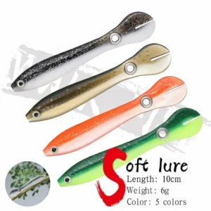 (❄Winter Specials - 50% OFF Today)🐟Reusable-Soft Plastic Lure (5 Pcs)