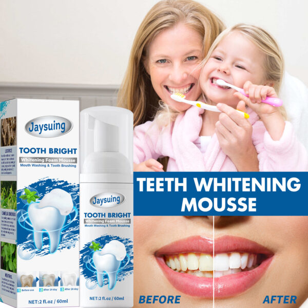 BUY 1 GET 1 FREE-JAYSUING ™ TEETH WHITENING MOUSSE