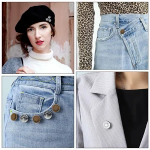 (🎉EARLY NEW YEAR SALE - 48% OFF) Button Pins for Jeans(Set/8Pcs)