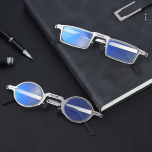 Visionary™: Ultralight Titanium Screwless Foldable Reading Glasses - 2022 Hot Sell 🔥