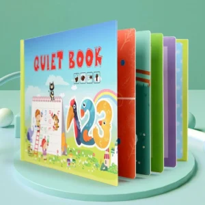 Montessori Busy Book For Kids To Develop Learning Skills