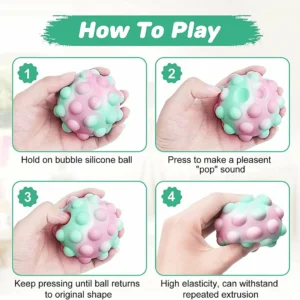 GemdroneTMPop Stress Balls Fidget Toy