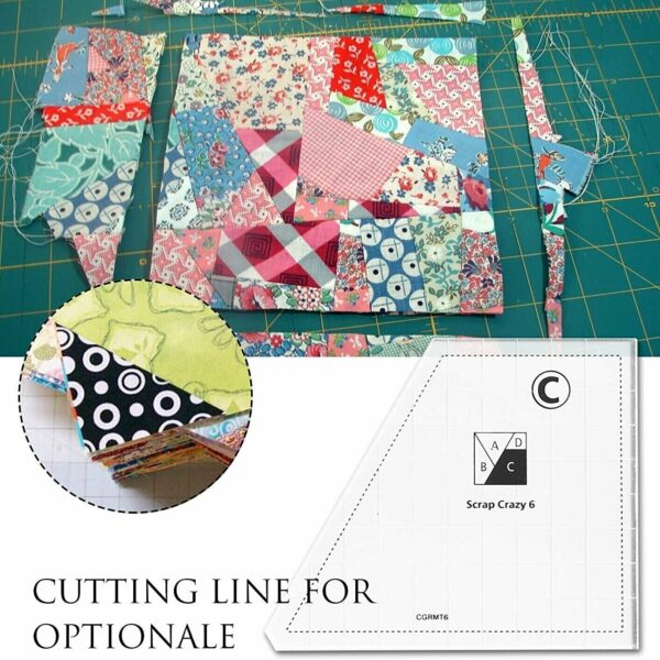 (🎅Early Christmas Sale - Save 50% OFF) Creative Quilting Cutting Template🌈