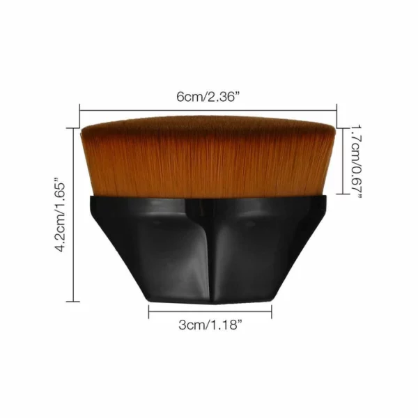 High-Density Seamless Foundation Brush