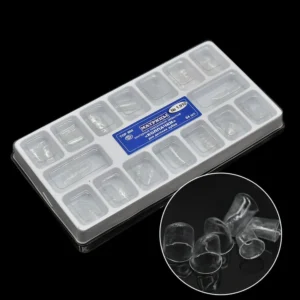 64pcs Dental Anterior Transparent Crowns