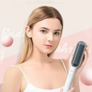 2-in-1 Professional Electric Hair Straightener & Curl Styler Comb