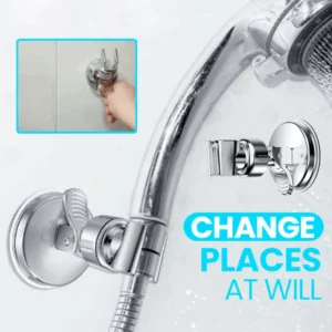 Removable Hands-Free Shower Head Fixation