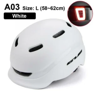 Electric Scooter Helmet With LED Rear Light