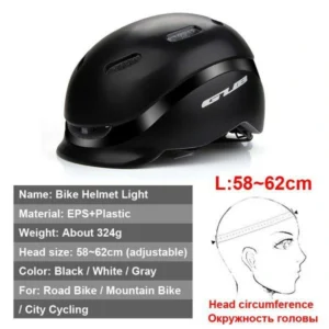 Electric Scooter Helmet With LED Rear Light