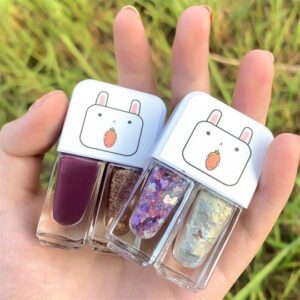 GEMINI PEELABLE NAIL POLISH SET（2 BOTTLES/SET）