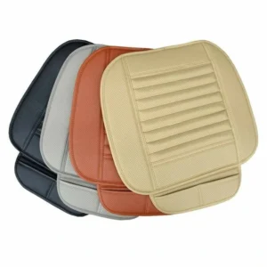 Leather Bamboo Charcoal Car Seat Cushion-Absorbing Odor（Four Seasons Universal）