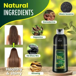 10 Mins Herbal Hair Darkening Shampoo