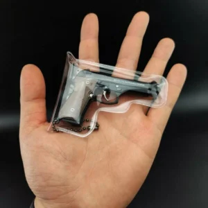 【Favorite Gifts for Men and Boys】Miniature key chain Beretta Toy Pistol