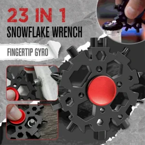 Fingertip Gyro Multifunctional Snowflake Wrench