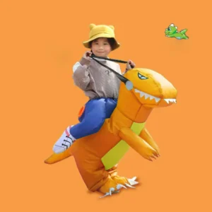 🦖🦖3D Ride Inflatable Dinosaur Costume