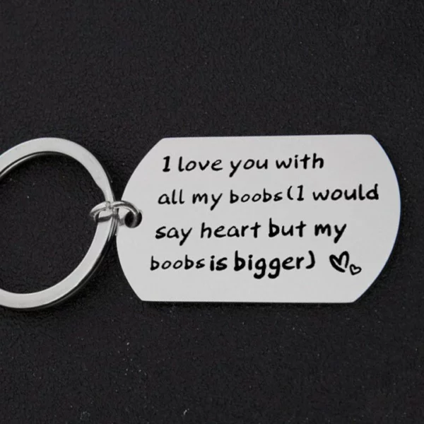 Funny Keychain | Valentine's Gift