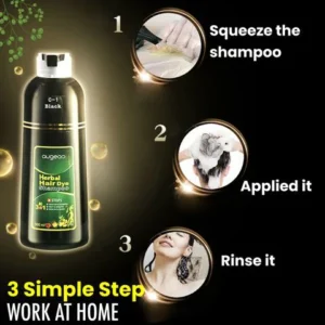 10 Mins Herbal Hair Darkening Shampoo