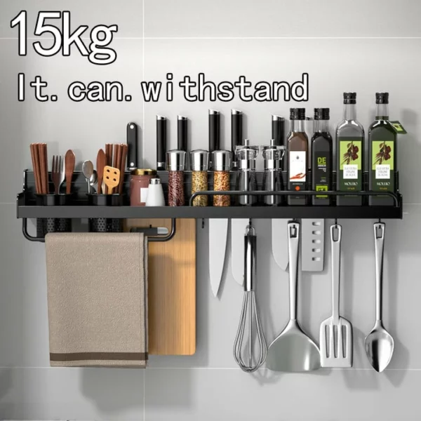 METALLIC KITCHEN ORGANIZER