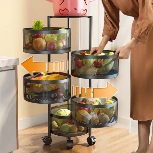 Multifunctional Household Kitchen Shelf