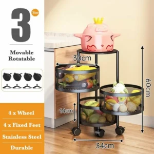 Multifunctional Household Kitchen Shelf