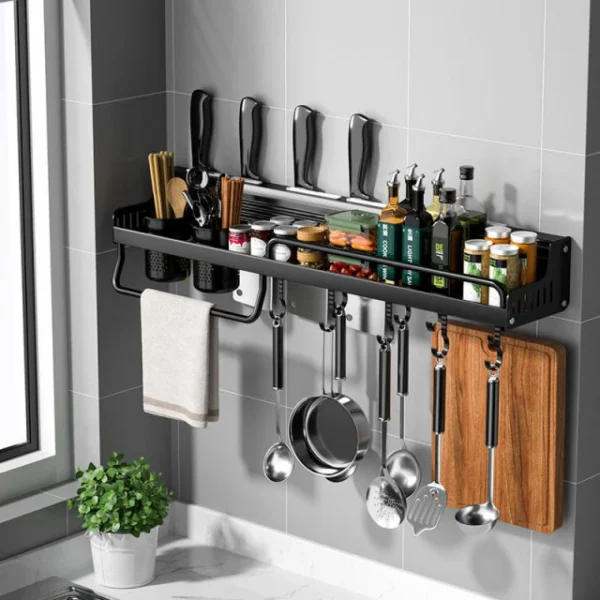 METALLIC KITCHEN ORGANIZER