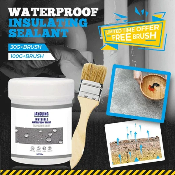 Waterproof Insulating Sealant（Gift Free Brushes）