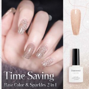 DiamondGlow Flash Nail Polish Gel