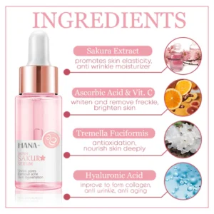 Hana+ Japan Sakura Essence Anti-Aging Face Serum