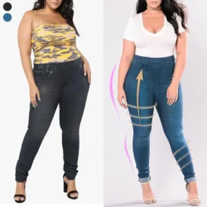 🔥Last Day Promotion 49% OFF🔥-Plus Size Toning Jeans Leggings