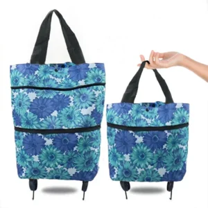 💕Multi-purpose Folding Shopping Bag With Wheels