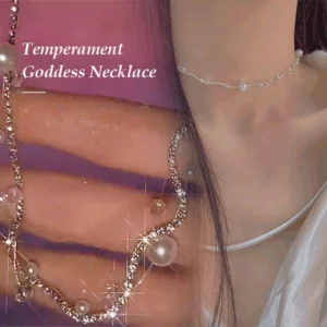 【FLOWERING LOVE】TEMPERAMENT GODDESS NECKLACE