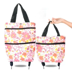 💕Multi-purpose Folding Shopping Bag With Wheels