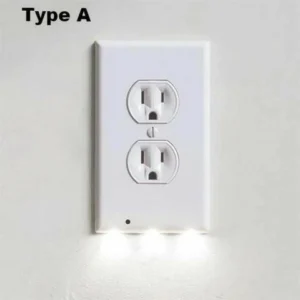 (50% OFF) Outlet Wall Plate With Night Lights - No Batteries Or Wires