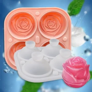 🍃Spring Sale 50% OFF-Large Rose Ice Cube Mould🧊🍹