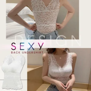 Long Lace Beauty Back Undershirt