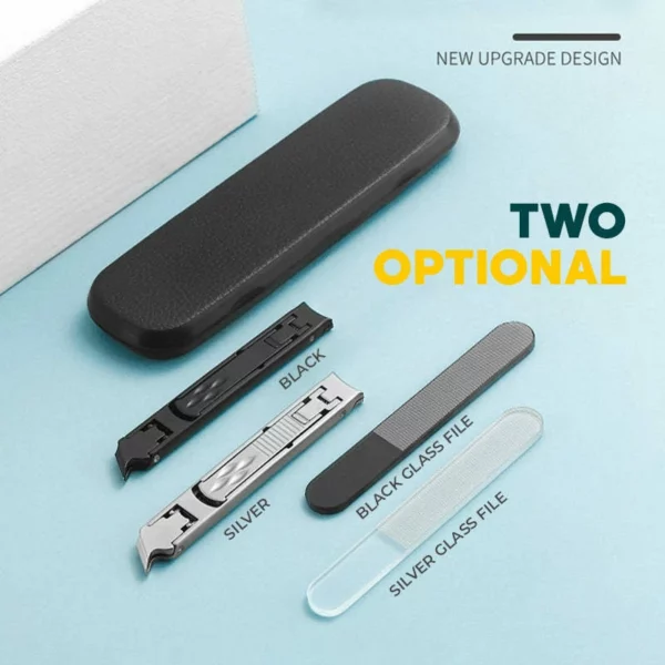 FOLDABLE DOUBLE-ENDED NAIL CLIPPER TOOL