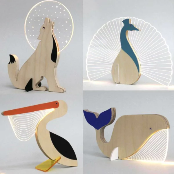 LED Creative Animal Decorative Light