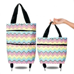 💕Multi-purpose Folding Shopping Bag With Wheels