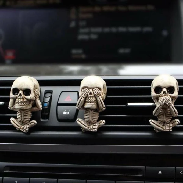 Evil Skull Trio Statue (Set of 3pcs)