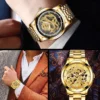 ✨FATHER\'S DAY PROMOTION- 50%OFF✨EMBOSSED GOLDEN DRAGON WATCH