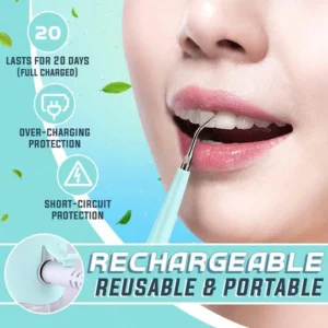 Ultrasonic LED Tooth Cleaner