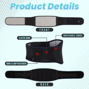 Therapy-Mag™ Ergonomic Self-Heating Back Brace