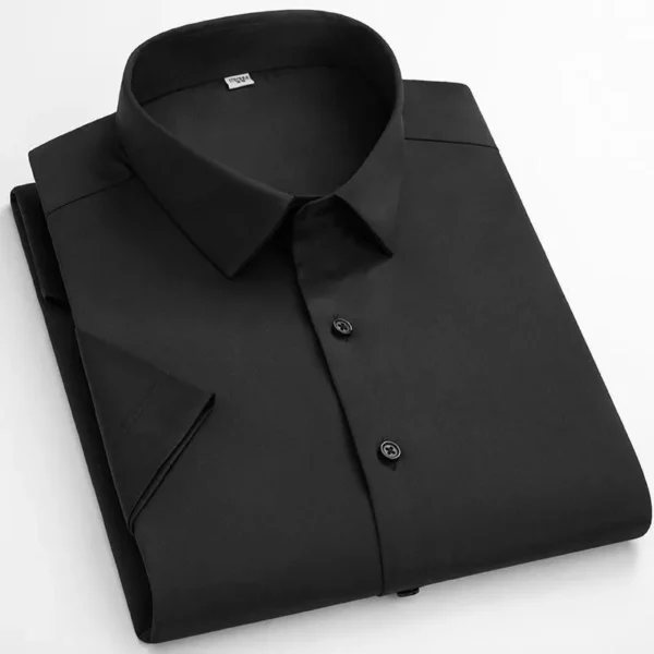 BAMBOO FIBER STRETCH CREASE-RESISTANT SHIRT