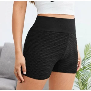 BOW TIGHT HIP LIFT YOGA SHORTS