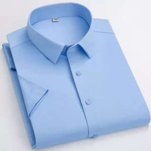 BAMBOO FIBER STRETCH CREASE-RESISTANT SHIRT