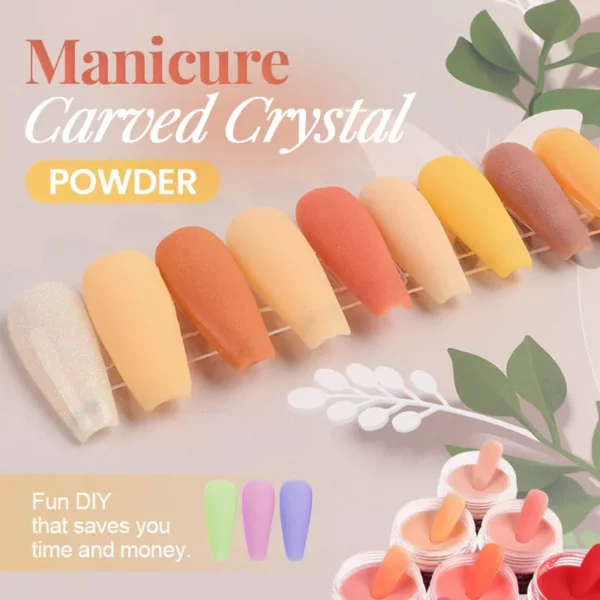 Manicure Carved Crystal Powder - Image 4