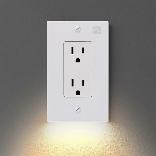 (50% OFF) Outlet Wall Plate With Night Lights - No Batteries Or Wires