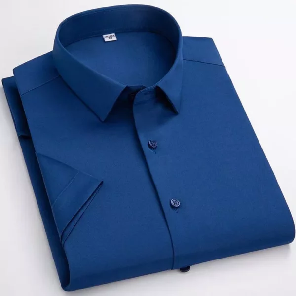 BAMBOO FIBER STRETCH CREASE-RESISTANT SHIRT