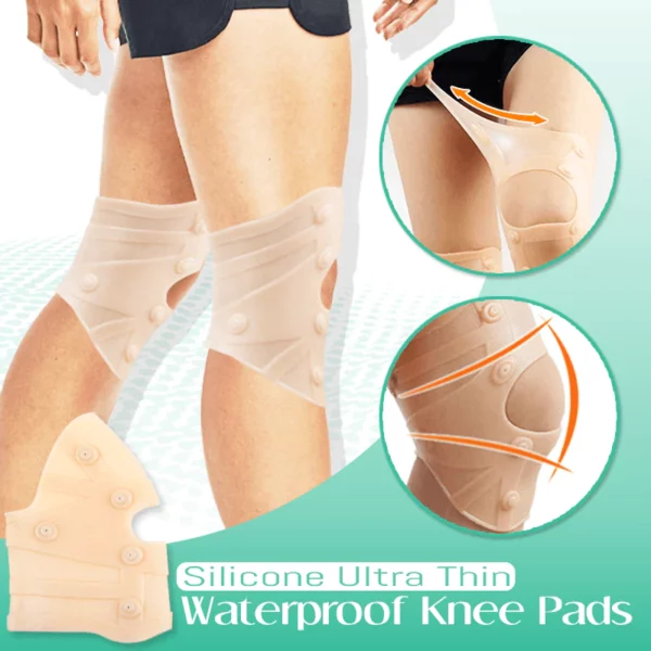 Silicone Ultra Thin Waterproof Knee Pad