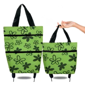 💕Multi-purpose Folding Shopping Bag With Wheels